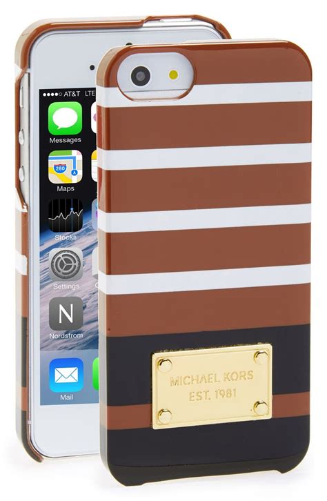 michael kors leather iphone 5 case|michael kors iphone accessories.